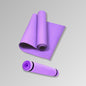 non-slip Yoga mat purple